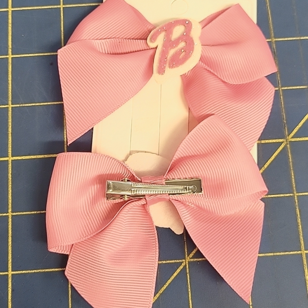 Barbie Pink Bow Alligator 3.5" Set of 2